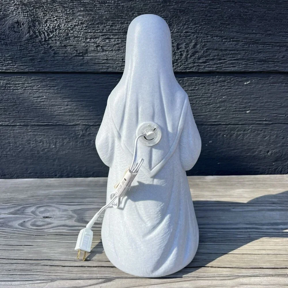 Vintage 90's Grand Venture Blow Mold Nativity Manger Scene Simulated Granite - Picture 13 of 16